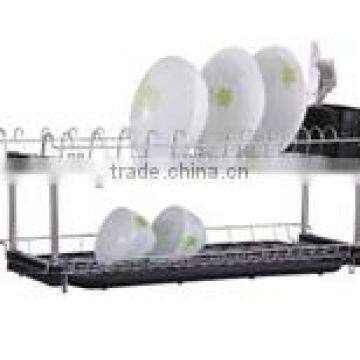 China directly hot-sale commercial 2 tiers dismountable dish rack