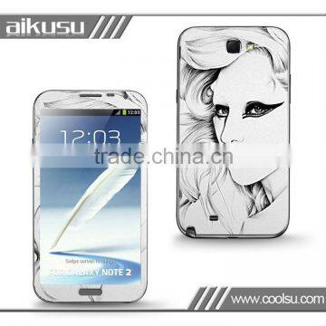 3D skin sticker for iphone5 top quality