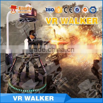 Guangzhou factory Attractive VR Standing Games Simulator Walker 2016