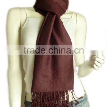 Two-tone Color Pashmina Scarf photo-2