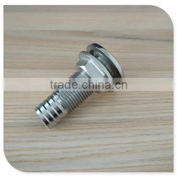 Boat Hardware 3/4" SS Thru-hull Fitting with Hose Barb