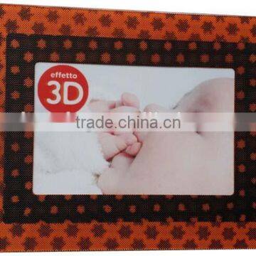 2014 new design 3D plastic photo frame ZD013