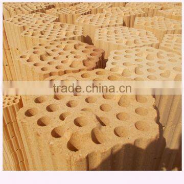 High alumina refractory checker brick for air heating furnace