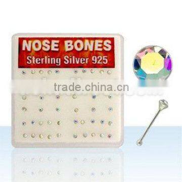 925 sterling silver nose rings