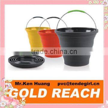 Popup Silicone Collapsible Bucket