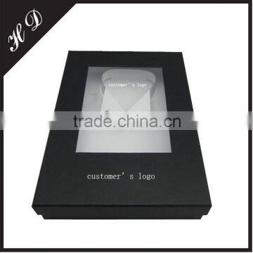 Black Matte Fanshionable T-shirt Paper Packing Box