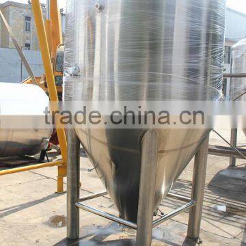 large beer brewery 2000L industrial brewery system with stainless steel unitank for sale