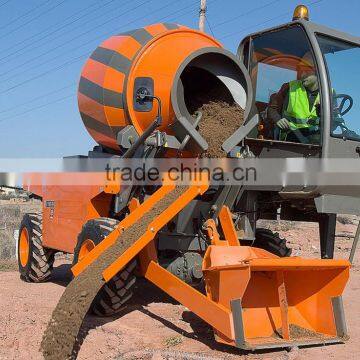 TOBEMAC 1cubic meters Concrete mixer truck with loader with CE