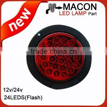 100% Waterproof 24V LED truck Side Marker Outline Lamps