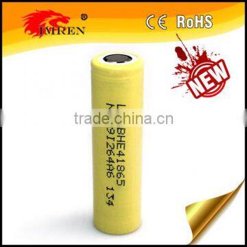 Super high quality LG HE4 18650 2500mah 35amp battery, high discharge rate Li-ion battery, LG 18650 HE4 battery, LGHE4