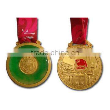 Soft enamel metal arward medal