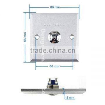 ACCESS CONTROL 12V DOOR OPEN ALUMINUM ALLOY SWITCH photo-3