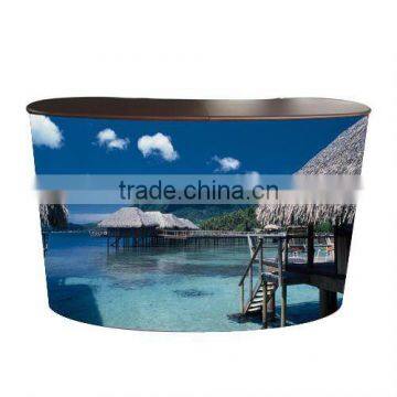 newly top pop up table with PVC for trade show