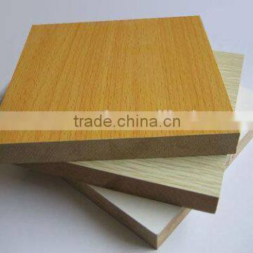 E2 furniture Plain mdf board / Raw mdf sheet/melamine MDF