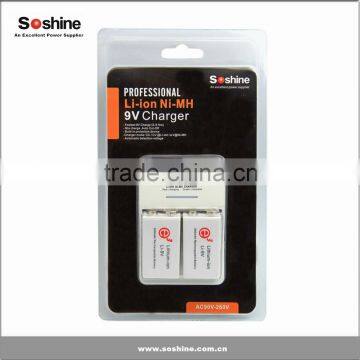 Soshine V1 9v Rechargeable Battery Power Charger photo-4