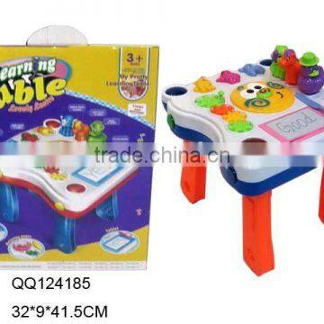 Baby learning table sound with music