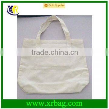 Manufacture provide plain cotton tote bag custom print shopping bag