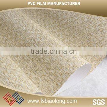 Furniture Decoration pvc wall covering film , pvc film , pvc wrapping film