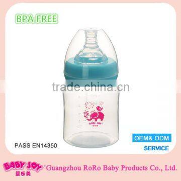 Novelty Simple Design PP Plastic Baby Feeding Bottle For Sale