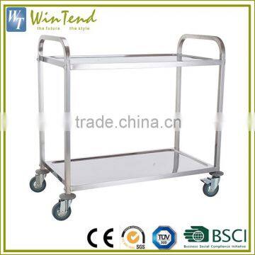 Stainless Steel Food Service Trolley Cart, Hospital Trolley Specification photo-2