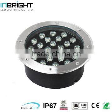 waterproof IP67 outdoor 24w led underground light