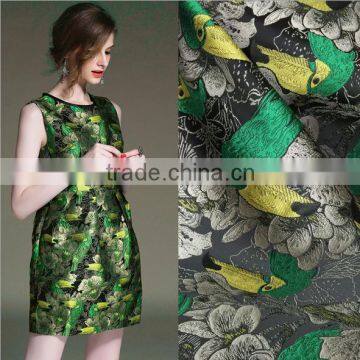 Wholesale fashional women garment polyester dobby fabric, in stock selling