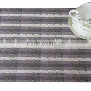 2015 elegant style western restaurant pvc tablemats