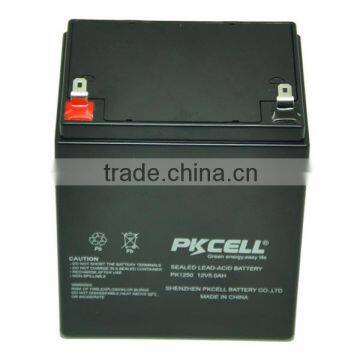 Deep Cycle Sealed Lead Acid Battery 12V 5Ah Gel Motorcycle Battery