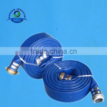 Blue color rubber lining fire hose 3'' 13bar