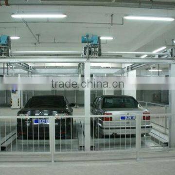 Motor drive steel structure for parking system