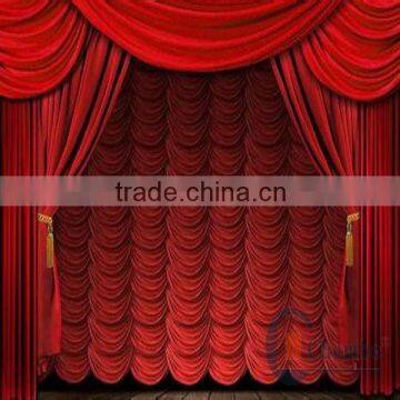 china manufacture fiber optic lighting stage curtain