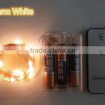 Remote Control 5M 50Led Mini Copper Wire String Lights lamp Decoration For Christmas,Wedding Party,Halloween