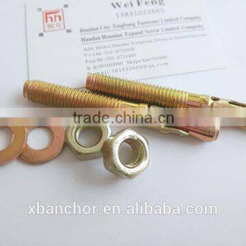 din934 4.8grade nut M14 with zinc palted fastener made in hebei handan