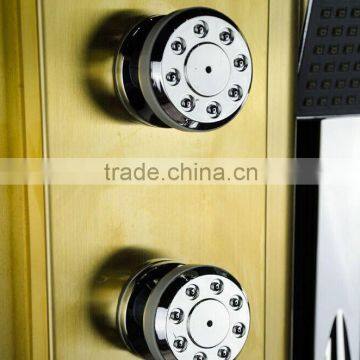 Hot Sale Golden Panel Column Shower Faucets Y-040