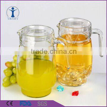 Wholesale Good Quality Cheap Price Decorative Water/juice Glass Pitcher Quality Choice photo-2