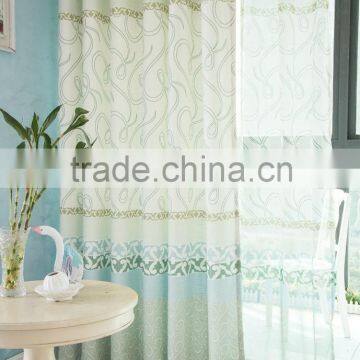 polyester fake line printed curtain fabric decorative fabric for home textile