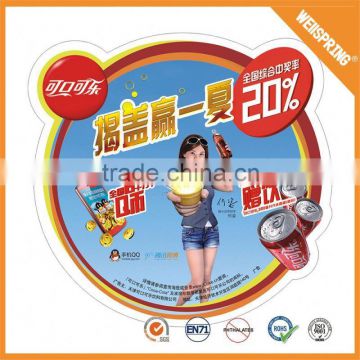 17-0211 Best selling product transparent window sticker print custom peel off stickers metal logo stickers