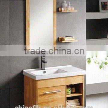 Factory Sale Wood Grain Wall Mounted Bathroom Cabinet With Sink                        
                                                                                Supplier's Choice