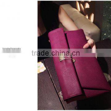 Fashion Trendy Multifunctions Leather Wallet Women,Travel Document Passport Holder,Phone Purse photo-2