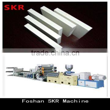 China Machinery Production Line for PE Free Foam Plates Plastic Board Profile Extrusion making machine