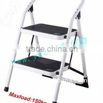 2016 hot sale white staninless steel step ladder