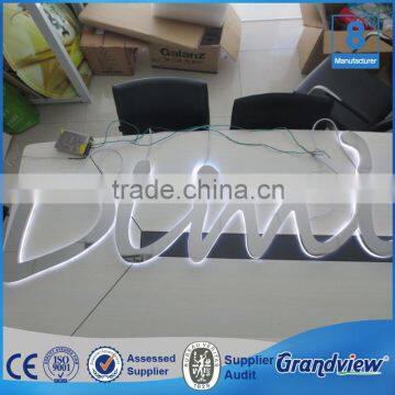 Customized outdoor indoor alphabet letter 3d signs