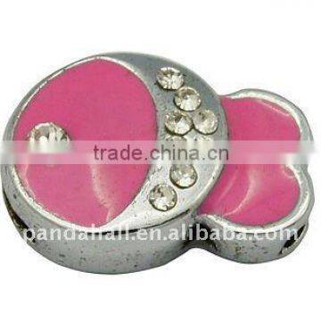 Alloy Enamel Fish Shaped Charms Beads(ENAM-Q161-1)