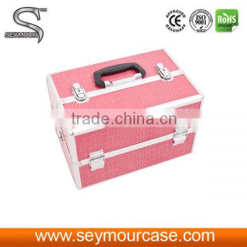 Hot Pink Croc Pro Beauty Case