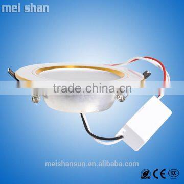 3w5w7w9w12w aluminum&lens led ceiling lamp round led ceiling light