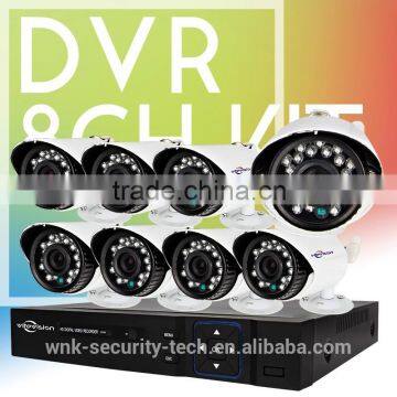 Vitevison security camera system with IR waterproof dvr camera of H.264 8ch CCTV DVR Kit