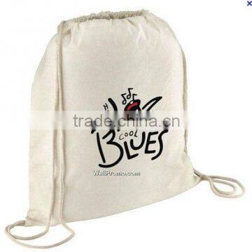 natural cotton gym bag