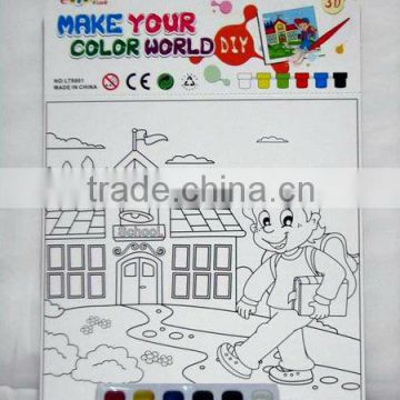 cartoon picture drawing painting color piece