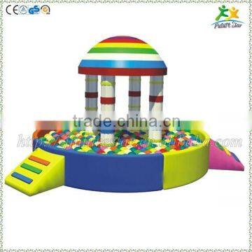 FS-SP-040K customized eco-friendly PVC & EPE & Wood kids commercial pool toys with sea-balls