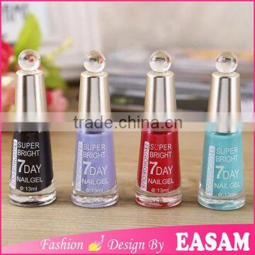 Easam hot sale BKGORGEOUS super bright 7days nail gel polish